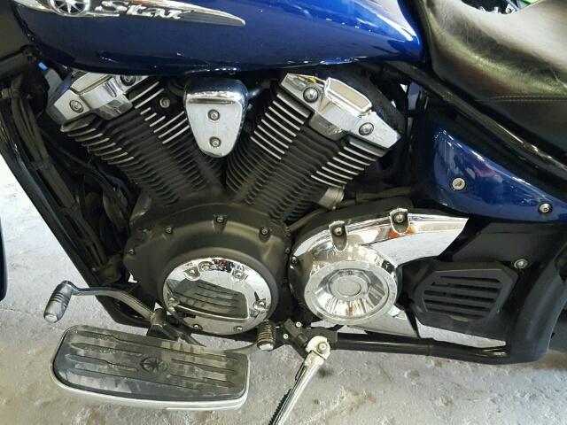 JYAVP32E2DA003375 - 2013 YAMAHA XVS1300 CT BLUE photo 7