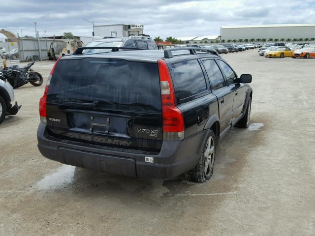 YV1SZ58D311041960 - 2001 VOLVO V70 XC BLACK photo 4