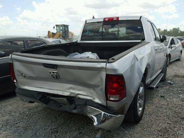 1C6RR6GT5DS535326 - 2013 RAM 1500 SLT SILVER photo 4