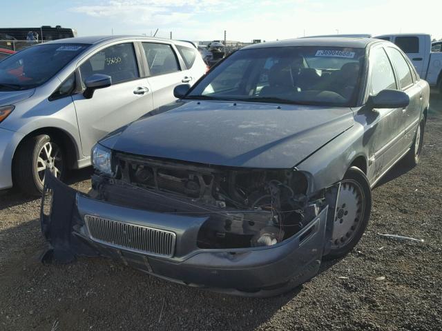 YV1TS94D011212024 - 2001 VOLVO S80 BLUE photo 2