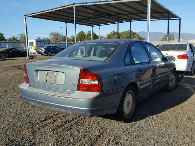 YV1TS94D011212024 - 2001 VOLVO S80 BLUE photo 4