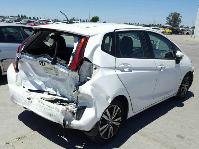 3HGGK5H85FM710762 - 2015 HONDA FIT EX WHITE photo 4