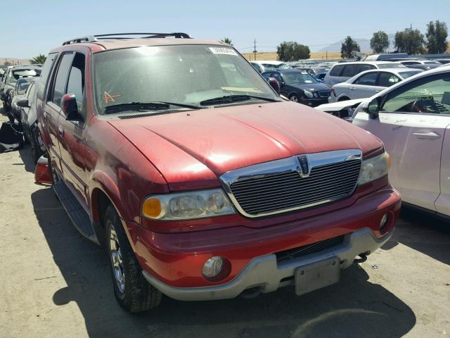 5LMFU28R01LJ15946 - 2001 LINCOLN NAVIGATOR RED photo 1