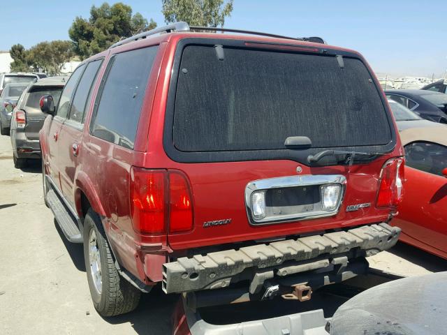 5LMFU28R01LJ15946 - 2001 LINCOLN NAVIGATOR RED photo 3