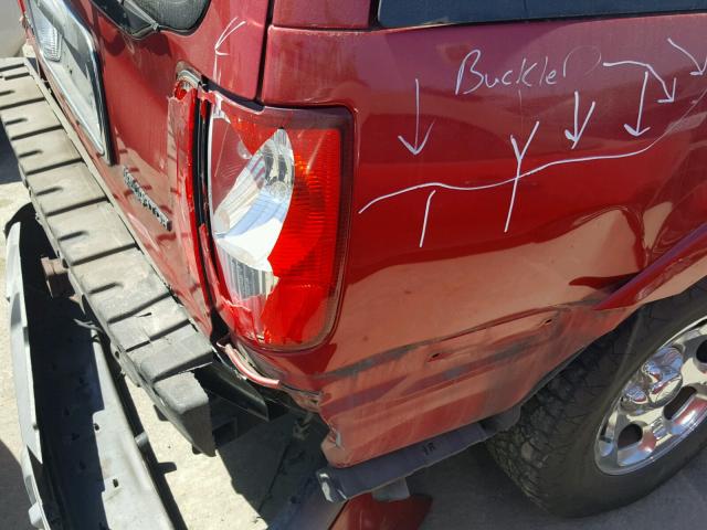 5LMFU28R01LJ15946 - 2001 LINCOLN NAVIGATOR RED photo 9