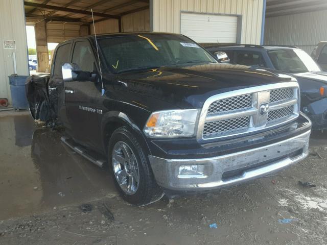 1C6RD6NT4CS229279 - 2012 DODGE RAM 1500 L BLACK photo 1