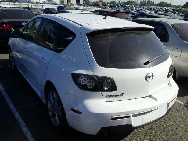 JM1BK344171675913 - 2007 MAZDA 3 HATCHBAC WHITE photo 3