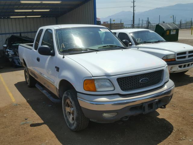 2FTRX18W44CA93413 - 2004 FORD F-150 HERI WHITE photo 1