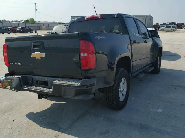 1GCGTBE3XG1375287 - 2016 CHEVROLET COLORADO BLACK photo 4