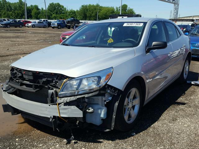 1G11B5SA9DF194251 - 2013 CHEVROLET MALIBU LS ვერცხლისფერი ფოტო 2