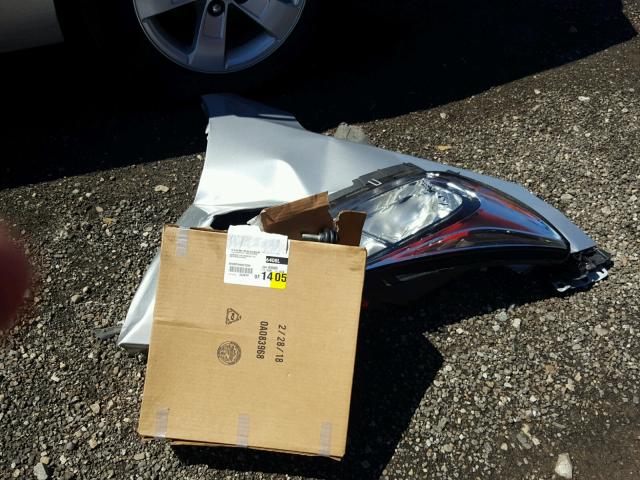 1G11B5SA9DF194251 - 2013 CHEVROLET MALIBU LS ვერცხლისფერი ფოტო 9