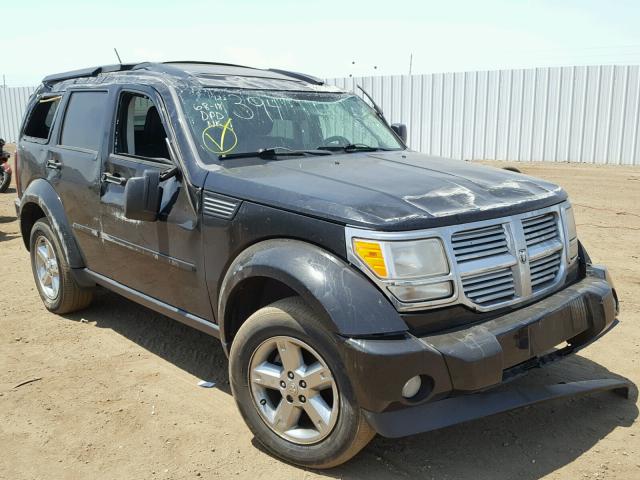 1D8GU58K87W724730 - 2007 DODGE NITRO SLT BLACK photo 1