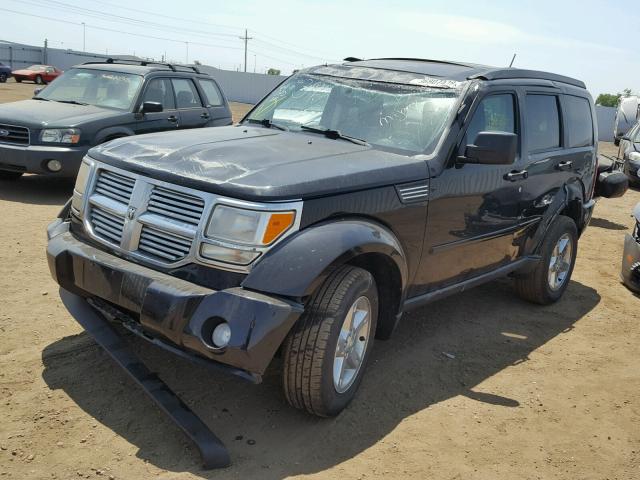 1D8GU58K87W724730 - 2007 DODGE NITRO SLT BLACK photo 2