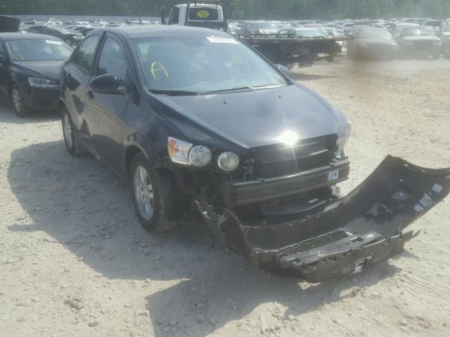 1G1JA5SH3C4190030 - 2012 CHEVROLET SONIC LS 黑色 照片 1