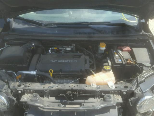 1G1JA5SH3C4190030 - 2012 CHEVROLET SONIC LS 黑色 照片 7