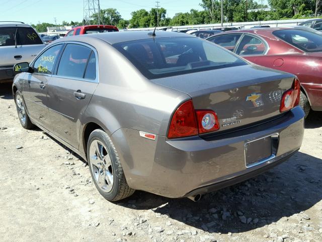1G1ZC5EB8AF322365 - 2010 CHEVROLET MALIBU 1LT GRAY photo 3