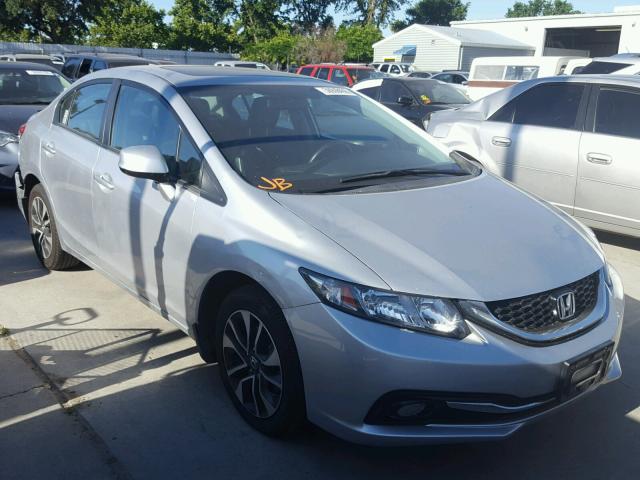 19XFB2F96DE265363 - 2013 HONDA CIVIC EXL 银色 照片 1