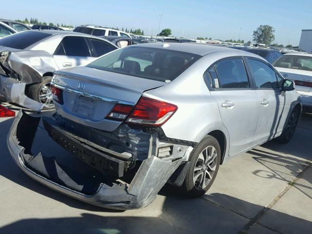 19XFB2F96DE265363 - 2013 HONDA CIVIC EXL 银色 照片 4