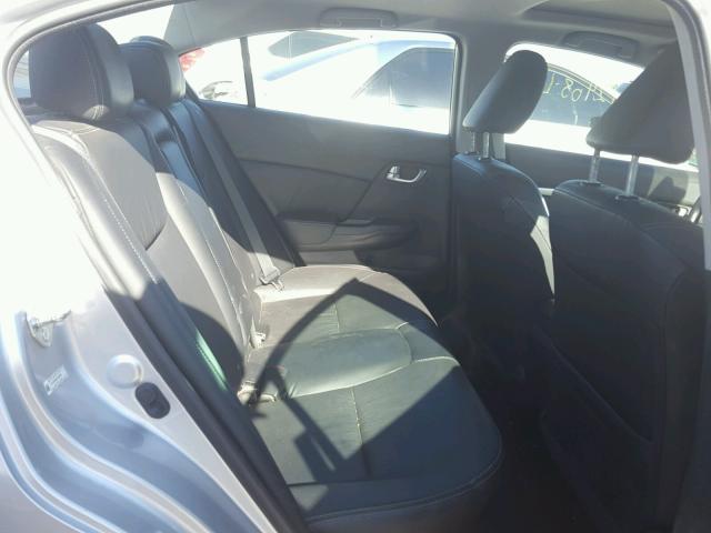 19XFB2F96DE265363 - 2013 HONDA CIVIC EXL 银色 照片 6