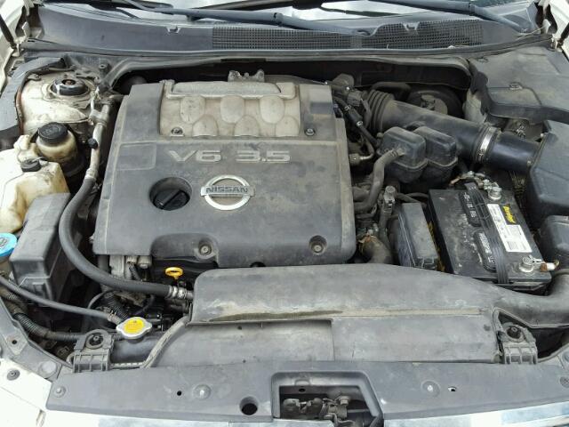 1N4BA41E05C858040 - 2005 NISSAN MAXIMA SE WHITE photo 7