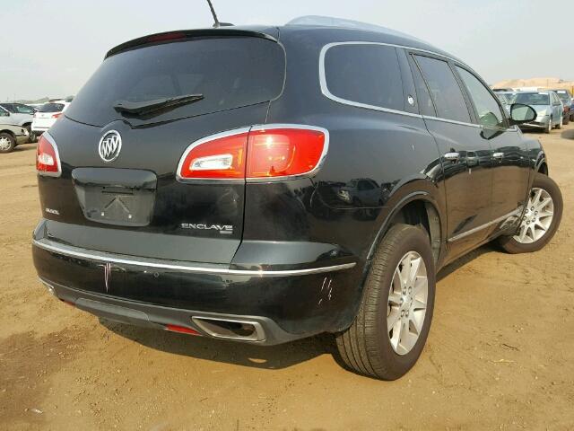 5GAKVBKD9GJ155187 - 2016 BUICK ENCLAVE BLACK photo 4