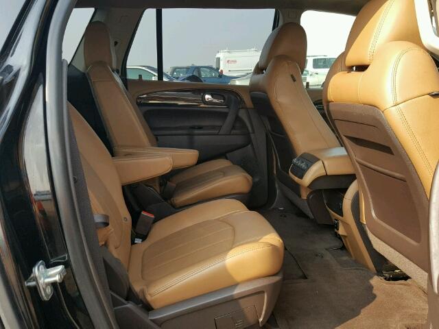 5GAKVBKD9GJ155187 - 2016 BUICK ENCLAVE BLACK photo 6