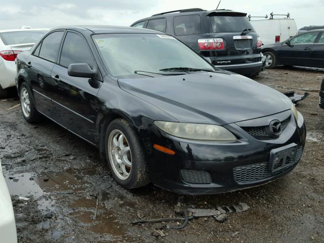 1YVFP80CX65M42594 - 2006 MAZDA 6 I BLACK photo 1