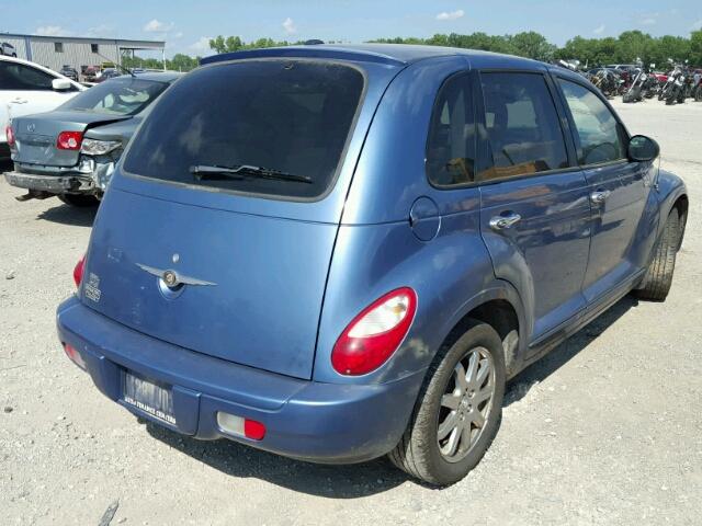 3A8FY58B16T273880 - 2006 CHRYSLER PT CRUISER BLUE photo 4