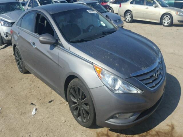 5NPEC4AC2BH245322 - 2011 HYUNDAI SONATA GRAY photo 1