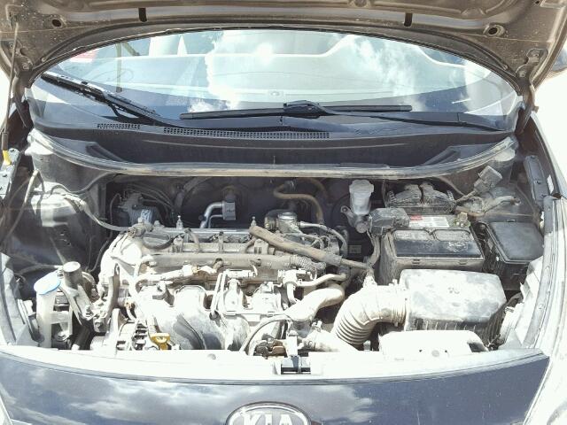 KNADM5A36C6014432 - 2012 KIA RIO LX Սև լուսանկար 7