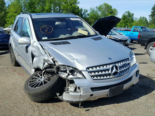 4JGBB86E68A347533 - 2008 MERCEDES-BENZ ML 350 SILVER photo 1