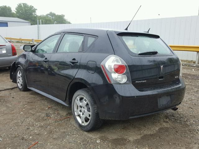 5Y2SP6E03AZ409705 - 2010 PONTIAC VIBE BLACK photo 3