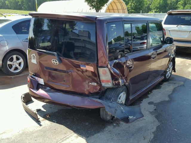 JTLKT324854029171 - 2005 TOYOTA SCION XB Bordo foto 4