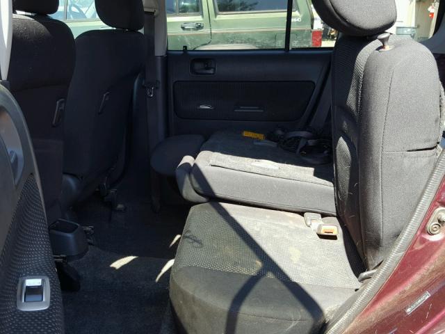 JTLKT324854029171 - 2005 TOYOTA SCION XB Bordo foto 6