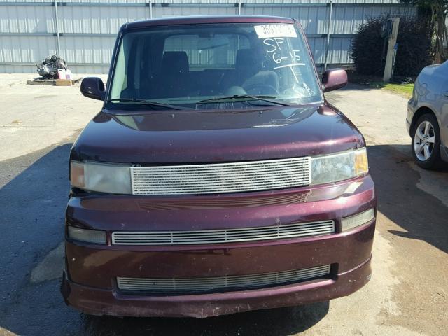 JTLKT324854029171 - 2005 TOYOTA SCION XB Bordo foto 7