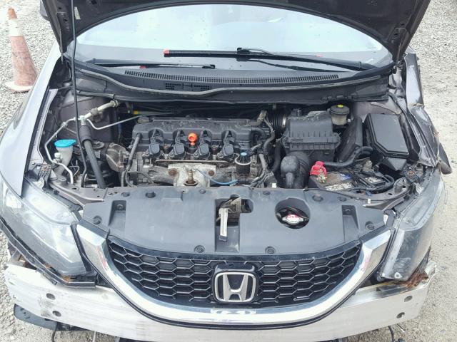 19XFB2F96DE079578 - 2013 HONDA CIVIC EXL GRAY photo 7