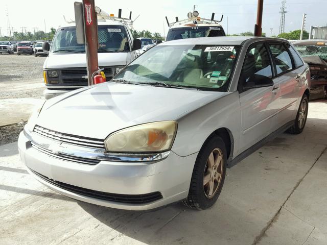 1G1ZT628X5F129364 - 2005 CHEVROLET MALIBU MAX 银色 照片 2