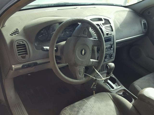 1G1ZT628X5F129364 - 2005 CHEVROLET MALIBU MAX 银色 照片 9