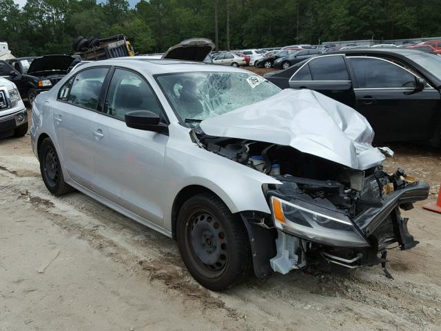 3VW2K7AJ1CM352084 - 2012 VOLKSWAGEN JETTA BASE 银色 照片 1