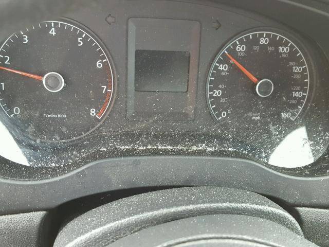 3VW2K7AJ1CM352084 - 2012 VOLKSWAGEN JETTA BASE 银色 照片 8