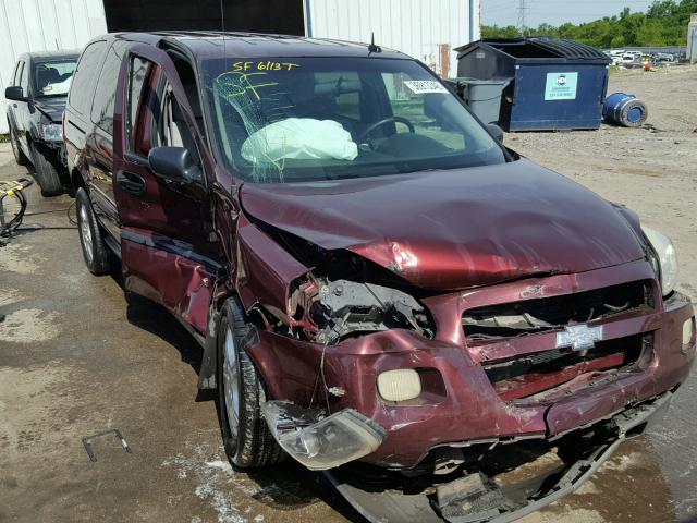 1GNDV23107D139641 - 2007 CHEVROLET UPLANDER L MAROON photo 1