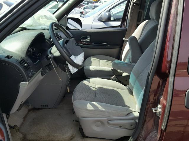 1GNDV23107D139641 - 2007 CHEVROLET UPLANDER L მუქწითელი ფოტო 5