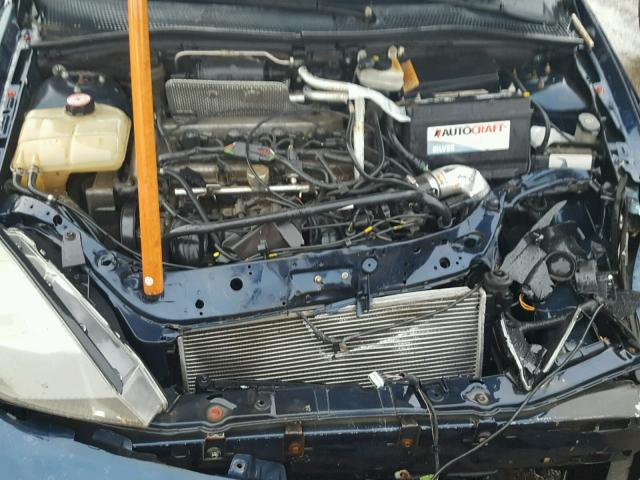 1FAFP38ZX4W176721 - 2004 FORD FOCUS ZTS BLUE photo 7