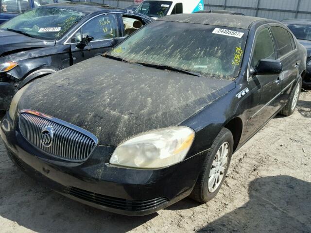 1G4HP57276U164345 - 2006 BUICK LUCERNE CX BLACK photo 2