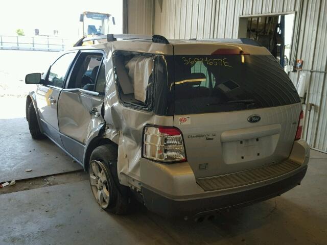 1FMDK05136GA48052 - 2006 FORD FREESTYLE SILVER photo 3