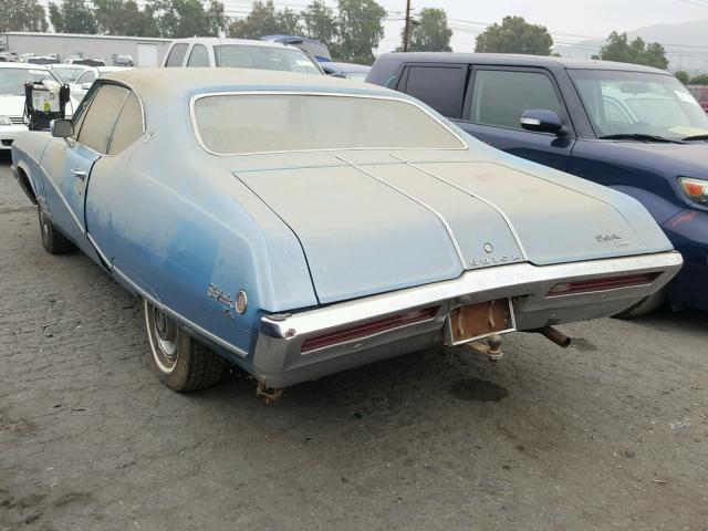 444378Z113440 - 1968 BUICK SKYLARK BLUE photo 3