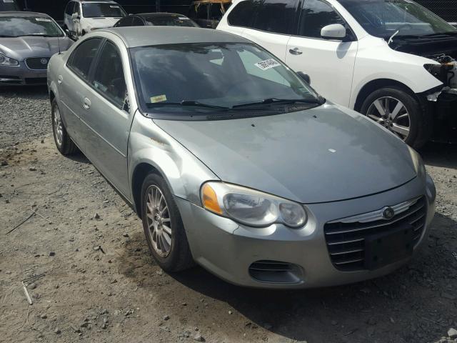 1C3EL46X55N678671 - 2005 CHRYSLER SEBRING SILVER photo 1