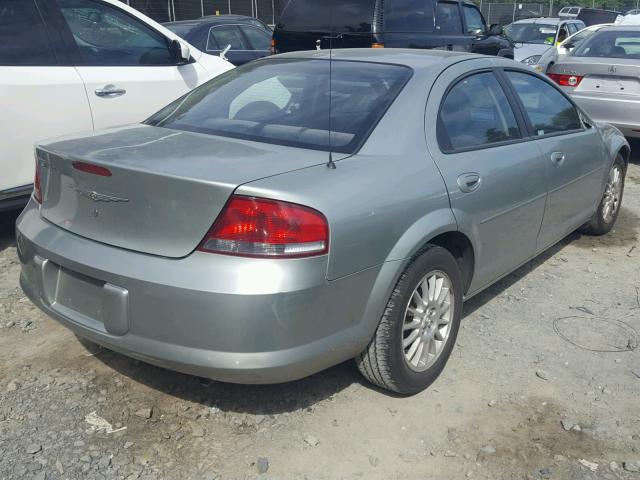 1C3EL46X55N678671 - 2005 CHRYSLER SEBRING SILVER photo 4