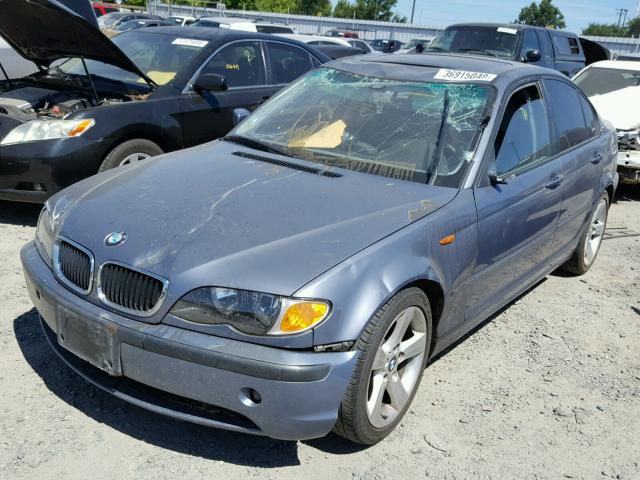 WBAAZ33465KP92626 - 2005 BMW 325 IS SUL BLUE photo 2