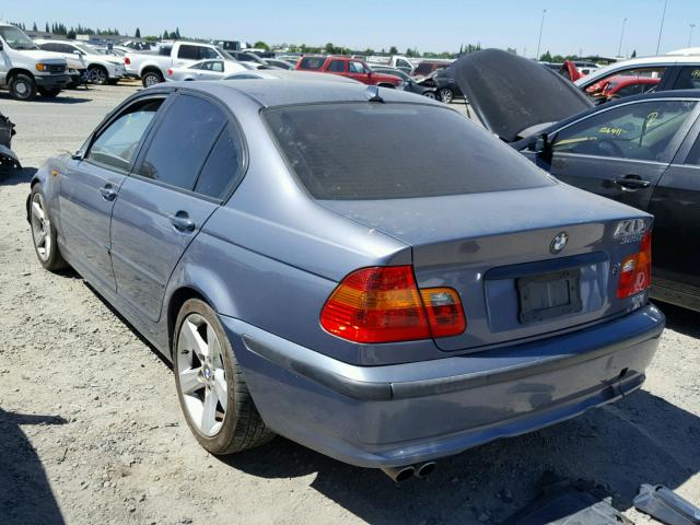 WBAAZ33465KP92626 - 2005 BMW 325 IS SUL BLUE photo 3